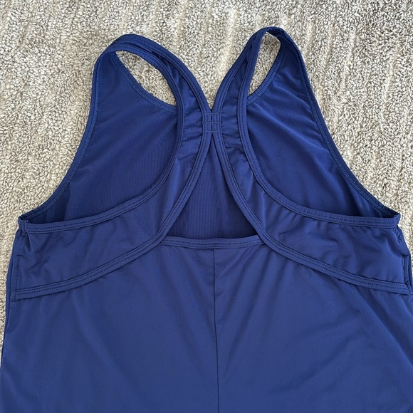 Fabletics Women’s Athletic Blue Racerback Tank Top - Picture 4 of 4